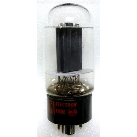 6Y6GA/6Y6G RCA Beam Power Amplifier Tube, Oval Envelope (NOS/NIB)