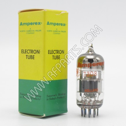 7308 Amperex Transmitting Tube, Audio, 7308 /E188CC (Holland) (NOS/NIB)