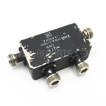 7R081 MA 4-Port Coupler 800-960MHz (Pull)