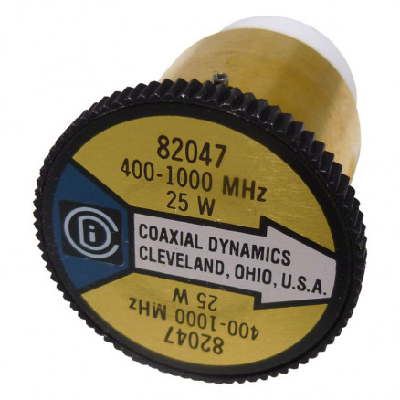 CD82047 wattmeter element, 400-1000    mhz 25 watt, coaxial dynamics