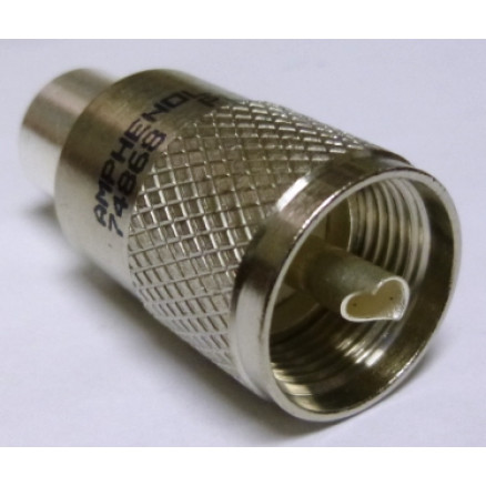 83-1SP Amphenol UHF Male Solder Connector for Cable Group E, F, I