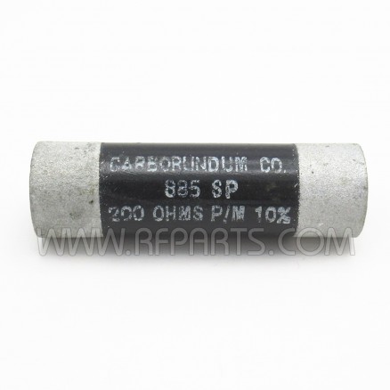 885SP Carborundum 200 Ohm 10% Non-Inductive Ceramic Resistor (Pull)