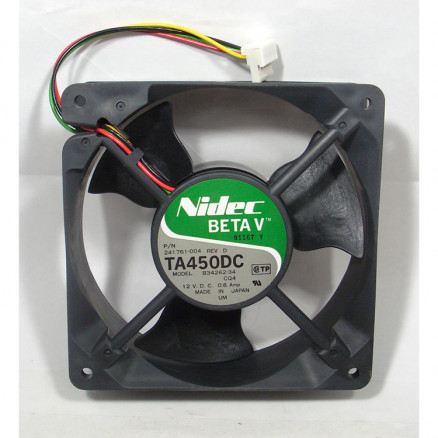 DC Cooling Fan, 12vdc, 0.8amp, B34262-34/TA450DC/241761-004, Nidec