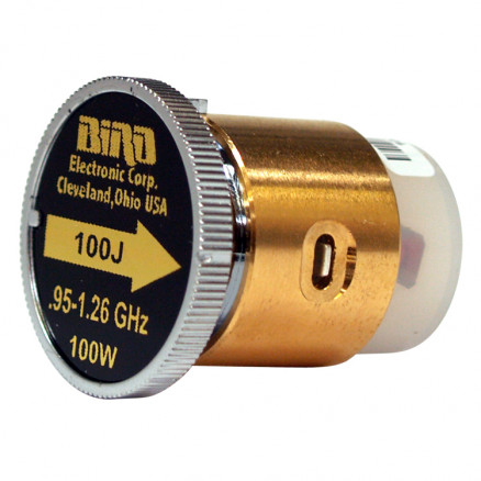 100J Bird Wattmeter Element 950-1260 MHz 100 Watt (NOS)