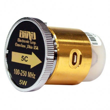 5C Bird Wattmeter Element 100-250 MHz 5 Watt (NOS)