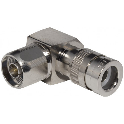 COMP-NRA-400 RF Industries Type-N Male Right Angle Connector Assembly