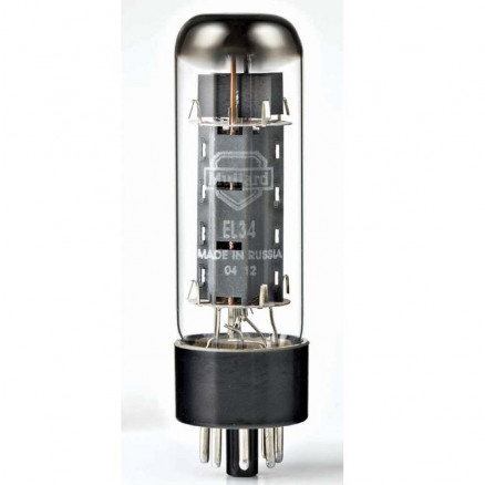 EL34MP-MULLARD Tubes, Power Amplifier Pentode, 6CA7/EL34, Matched Pair