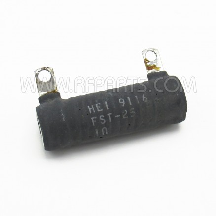 FST-25 HEI Wirewound Resistor 1 Ohms 25 Watts (Pull)