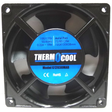 G12038MAB ThermoCool Axial Fan Motor 115vac 220 ma 85 cfm