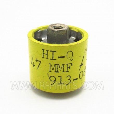 ACO Hi-Q Doorknob Capacitor 47pf 5kv 5% (Pull)