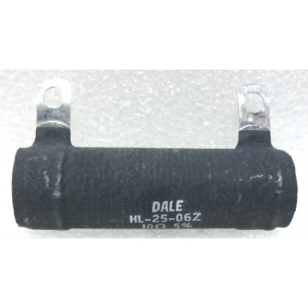 HL25-06Z-10  Wirewound Resistor, 10 ohm, 25 watt, Dale