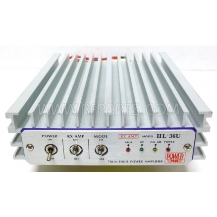 HL-36U RF Limited "Power Plus" Mobile Amplifier 420-450 MHz 5-30 Watts 13.8v DC (NOS)