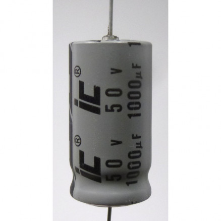 IC1000-50 Capacitor 1000uf 50v axial, IC