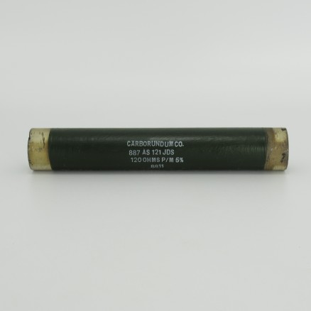 887AS121JDS Carborundum 50 Watt, 120 Ohm 5% Non-inductive Ceramic Resistor (Pull)