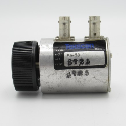 RA-53 Texscan 0-1dB 1GHz Variable Attenuator With BNC Female Connectors (Pull)