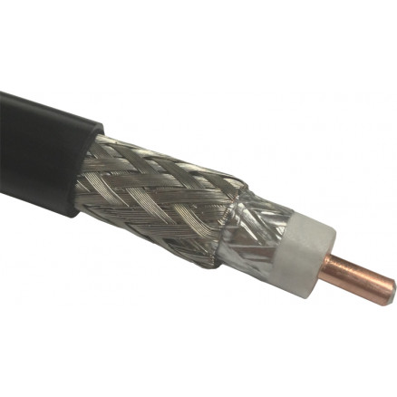 LMR400 Times Microwave Flexible Low-loss Coaxial Cable 3/8 in. diameter