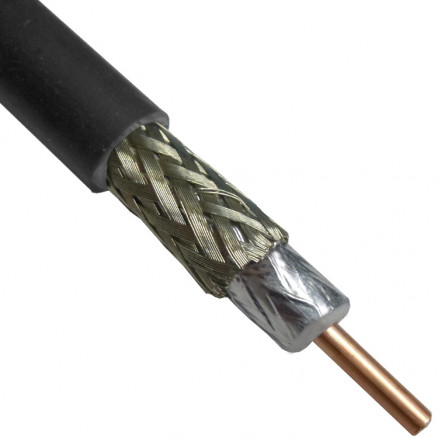 LMR400FR Times Microwave Indoor-Riser CMR Flexible Low Loss Coaxial Cable