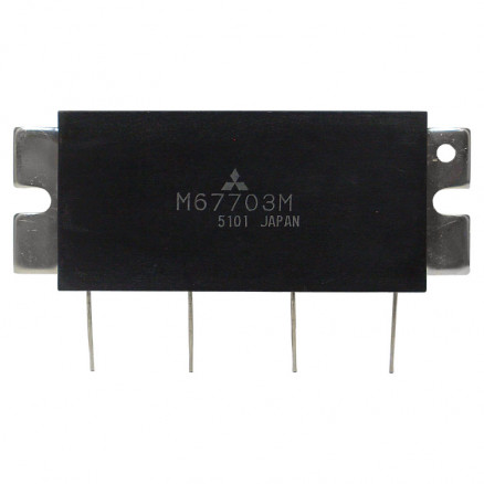 M67703M Mitsubishi Power Module 10W 430-450 MHz (NOS)