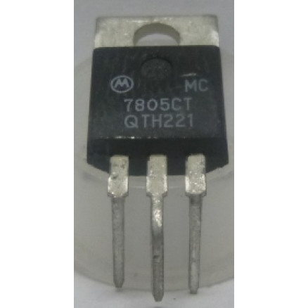 MC7805CT   Three-terminal positive fixed voltage regula LOT OF 3
