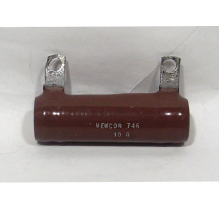 MEM25-10  Wirewound Resistor, 10 ohms 25 watts, Memcor