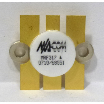 MRF317 M/A-COM NPN Silicon Power Transistor 100W 30-200MHz 28V 