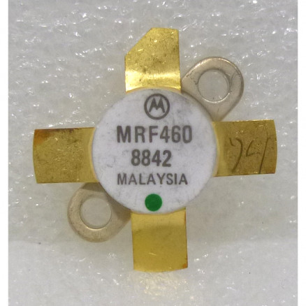 MRF460 Motorola NPN Silicon Power Transistor 40W (PEP) 30 MHz 12.5V (NOS)