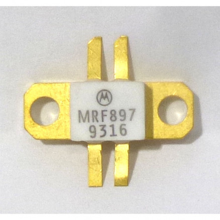 MRF897 Motorola NPN Silicon RF Power Transistor 24 V 900 MHz 30 W (NOS)