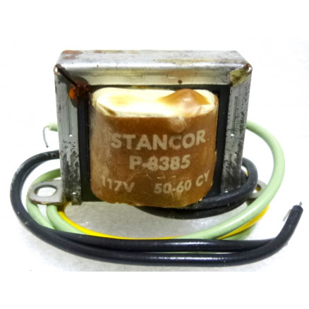 P-8385 Low voltage transformer, 117VAC, 6.3v C.T., 0.3 amp, Stancor