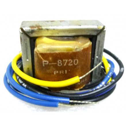 P-8720 Low voltage transformer, 230VAC, 24v C.T., 0.85 amp, Stancor
