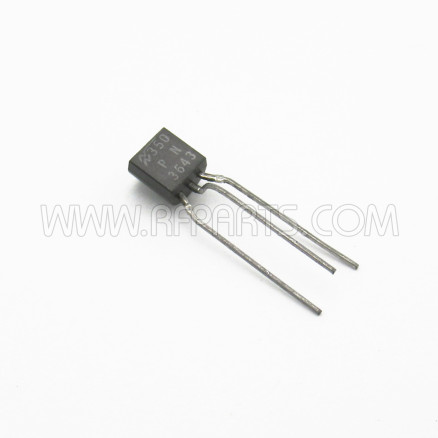 PN3643 National Silicon NPN Transistor 250 MHz (NOS)