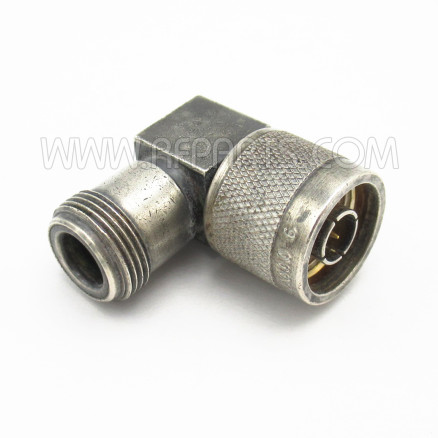 Unbranded Right Angle Type-N Male to Type-N Female Adapter (Pull)