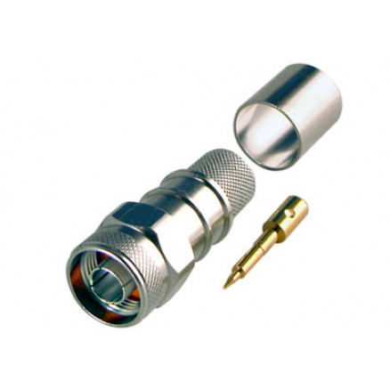 RFN-1006-9L2 RF Industries Type-N Male Crimp Connector for Cable Group L2
