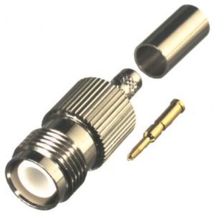 RP-1216-C RF Industries Reverse Polarity TNC Female Connector for Cable Group C
