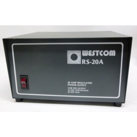 RS20A-220  DC Regulated Power supply, 220 volt, Westcom