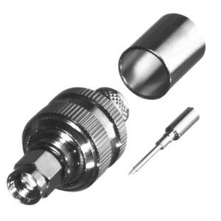 RSA-3000-I RF Industries SMA Male Crimp Connector for Cable Group I
