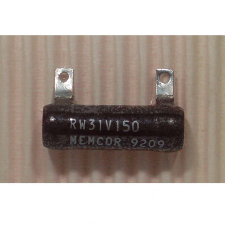 RW31V150 Wirewound Resistor, 15 ohm 15watt, Memcor