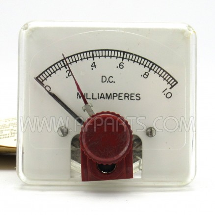 Vintage Simplytrol Contact Meter-Relay 0-1 Milliamperes (NOS)