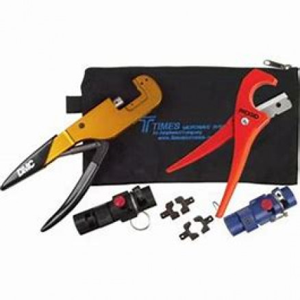 TK-01 Times Microwave Installation Tool Kit for both LMR-400 & 600 Connectors