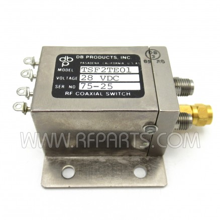 TSF2TE01 DB Products SMA RF Coaxial Switch 28vdc (NOS)