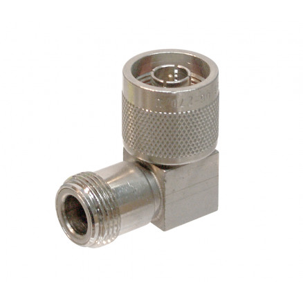 UG27D/U IN Series Right Angle Adapter Type N Male to Female (Pull)