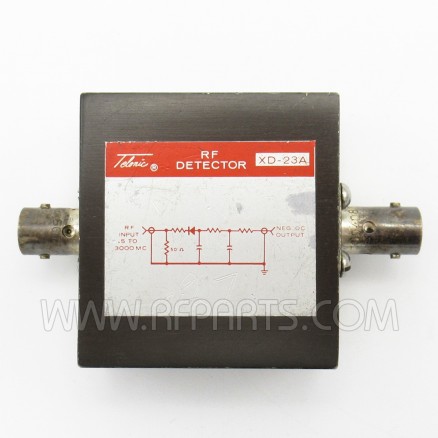 XD-23A Telonic BNC 50 Ohm RF Detector (Pull)
