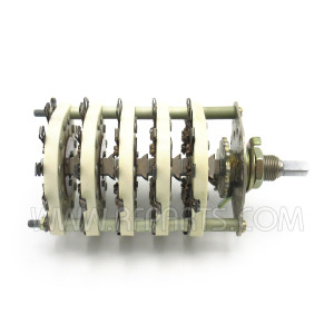 30TK, 5 Section, 1 Pole, 1-11 Position, Ceramic, Rotary Switch, (NOS)