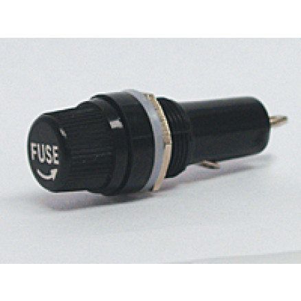 C0345SA 16AMP 3AG FUSE HOLDER PANEL MOUNT FINGER TIGHTENING ARCOLECTRIC 34FHC0345R main image 0