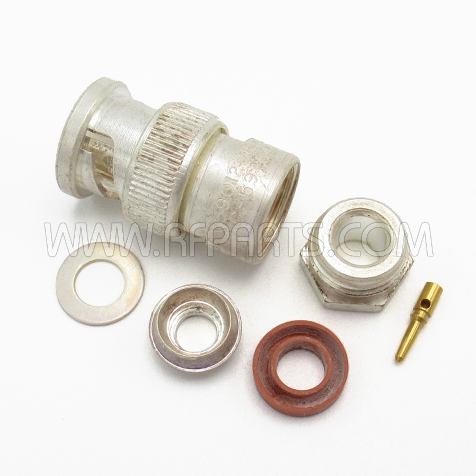 M39012/16-0101, Kings, BNC, Male, Clamp, Connector, for Cable 