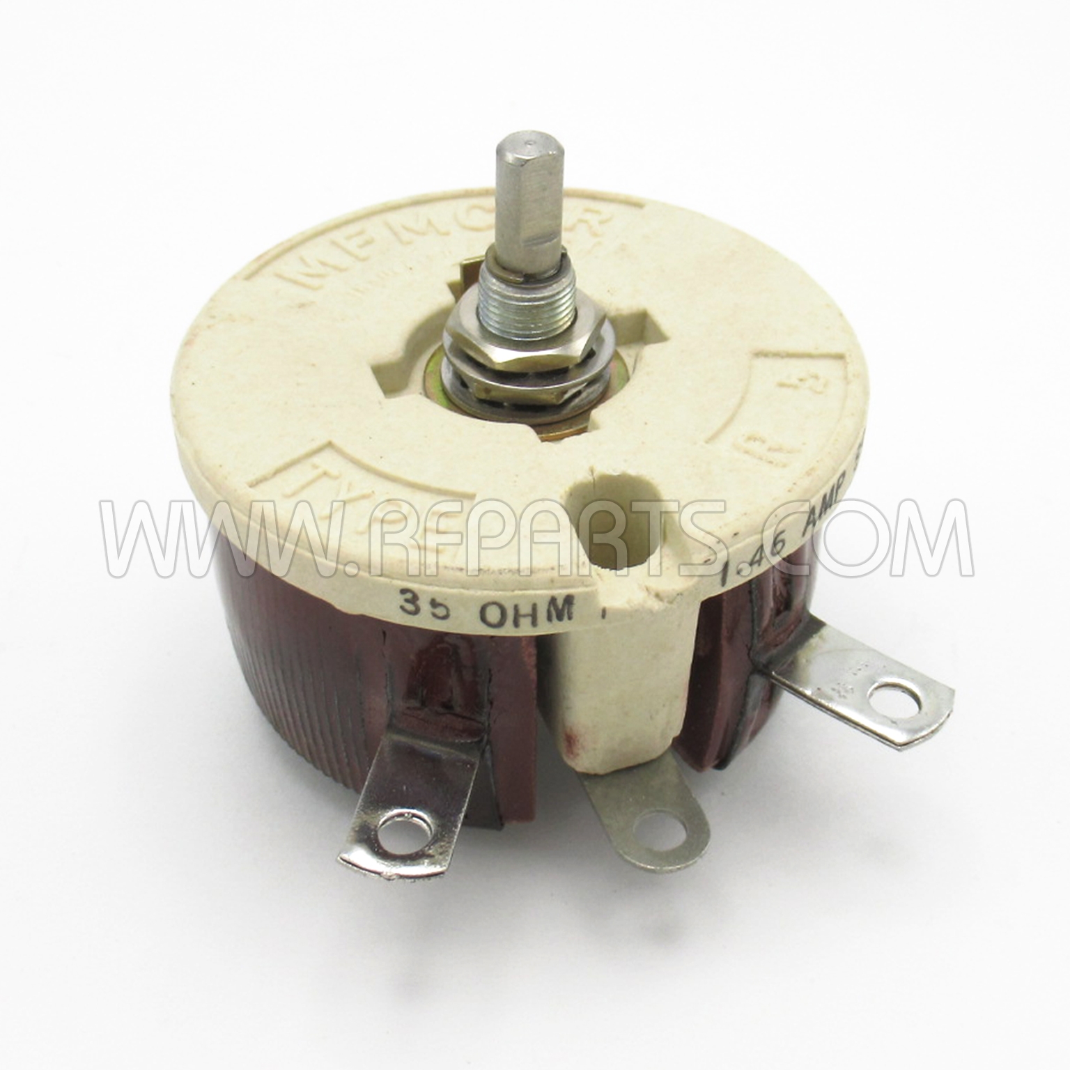 RP201FD350KK, Memcor, Variable, Resistor / Rheostat, 35 ohm, 1.46 Amp ...