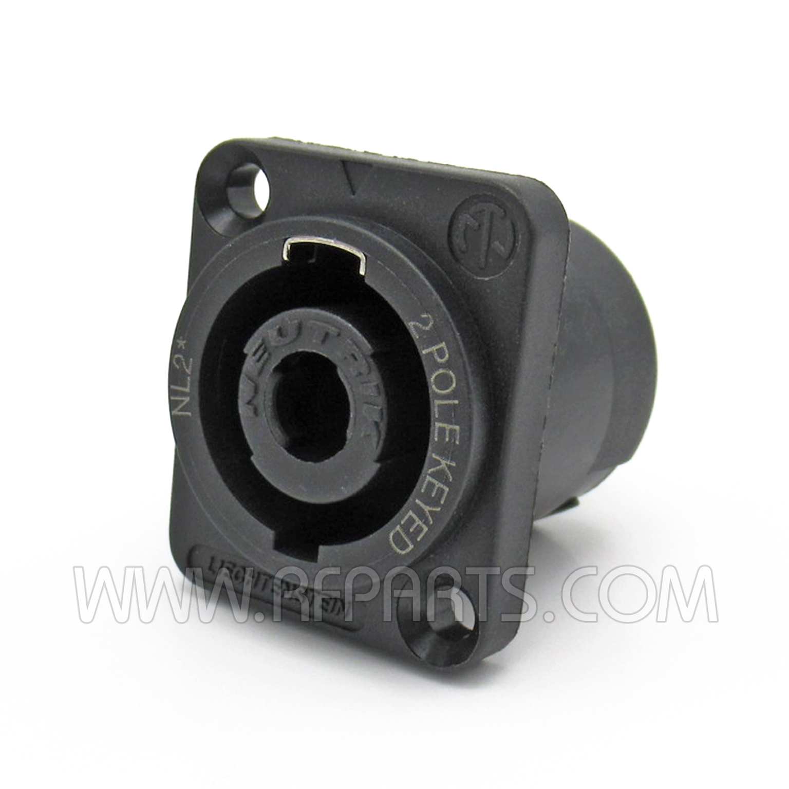 Neutrik, NL2MP, speakON, 2 Pole, Keyed, Panel Mount, Connector