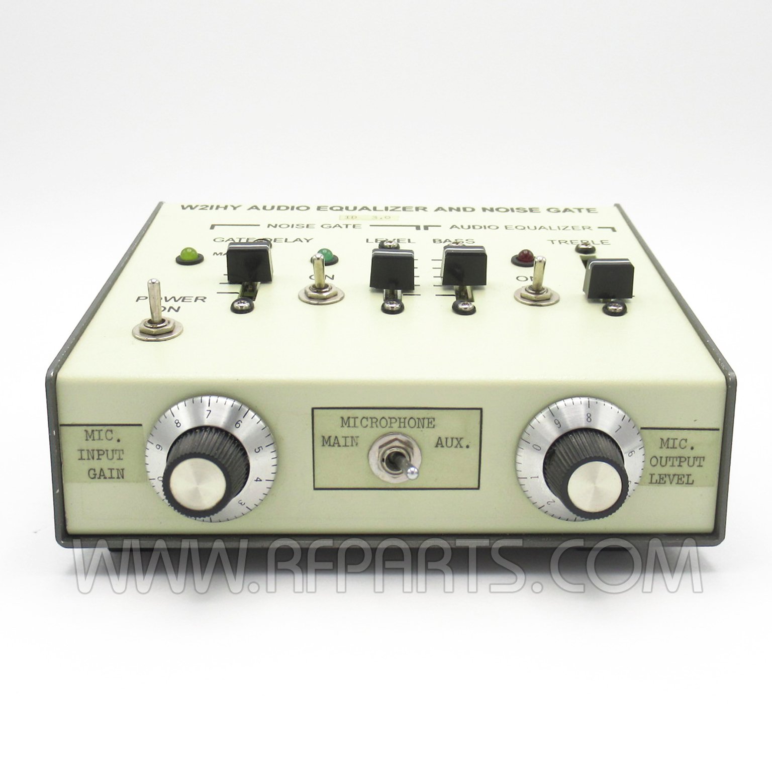 3.0 W2IHY Vintage Audio Equalizer and Noise Gate, Used