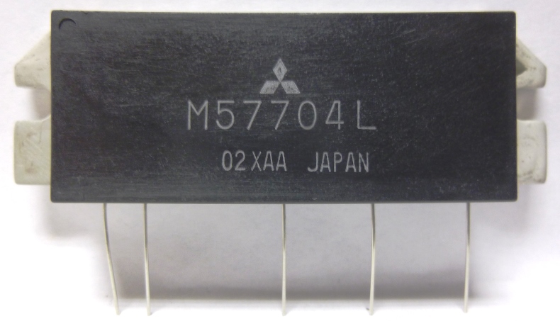 1PCS M67781L MITSUBISHI RF POWER MODULE 135-160 MHz Used 